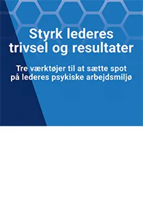 Styrk lederes trivsel og resutater